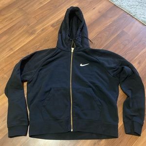 Nike Black Zip Up Hoodie